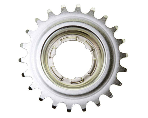 Coaster hub sprocket 22T offset chrome