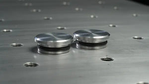 Billet Round Flat Caps