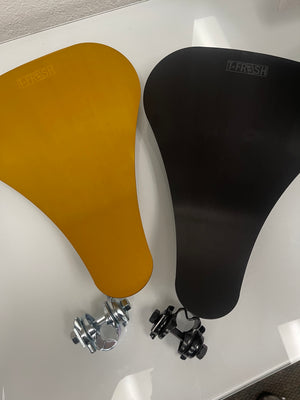 Aluminum Flat Cruiser Seat w/ seat clamp