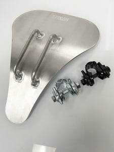 Aluminum Flat Cruiser Seat w/ seat clamp