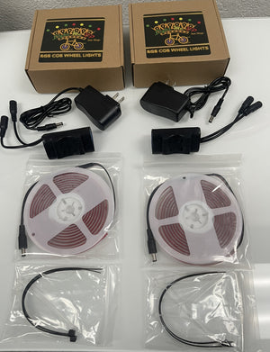 "Light Me Up" RGB COB Wheel Lights