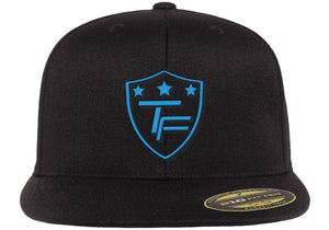 "Shield Logo" Hat- Black/Teal