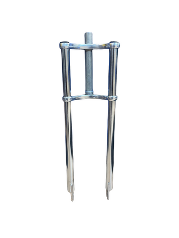 Triple Tree Forks 1 1/8" - Chrome