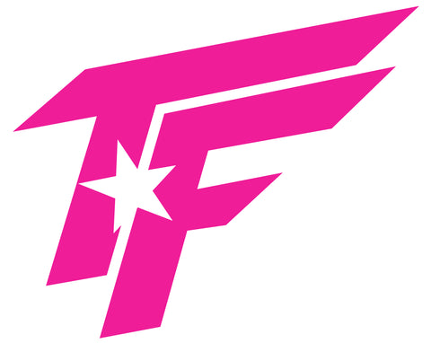 TF "Too Fast" Decal (Pink)