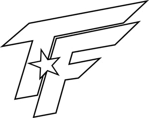 TF "Too Fast" Decal (White)