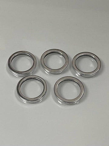 Aluminum washers/spacers 1/8" 19mm (5-pack)