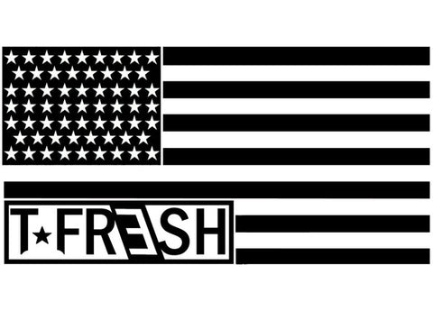 TFresh American Flag Decal